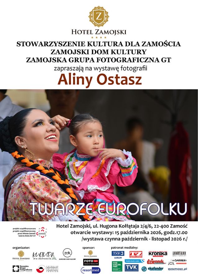 „Twarze Eurofolku” – wystawa Aliny Ostasz