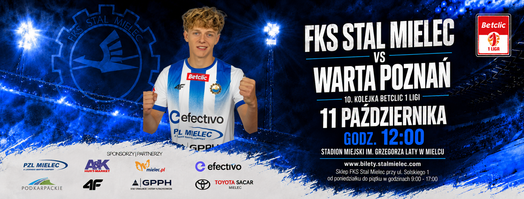 Betclic 1 liga: FKS Stal Mielec-Warta Poznań